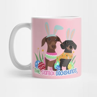 The Starbox Dachsunds Easter Edition Mug